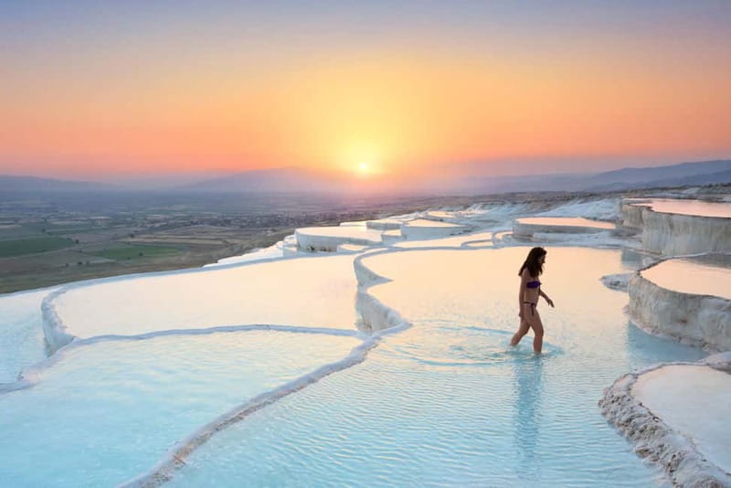 From Antalya/Kemer: Pamukkale & Hierapolis Day Trip w/Meals - A long road with useful pauses