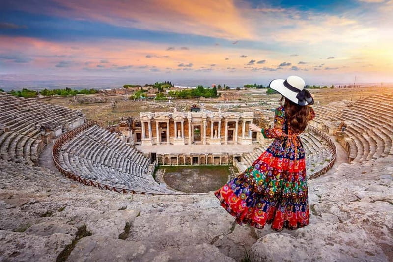 From Antalya/Kemer: Pamukkale & Hierapolis Day Trip w/Meals - Three hours among Pamukkale’s white terraces