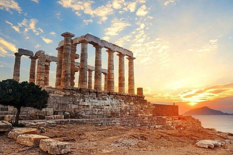 From Athens: Cape Sounion Day Trip at Sunset - A 20-minute stop at Vouliagmeni Lake