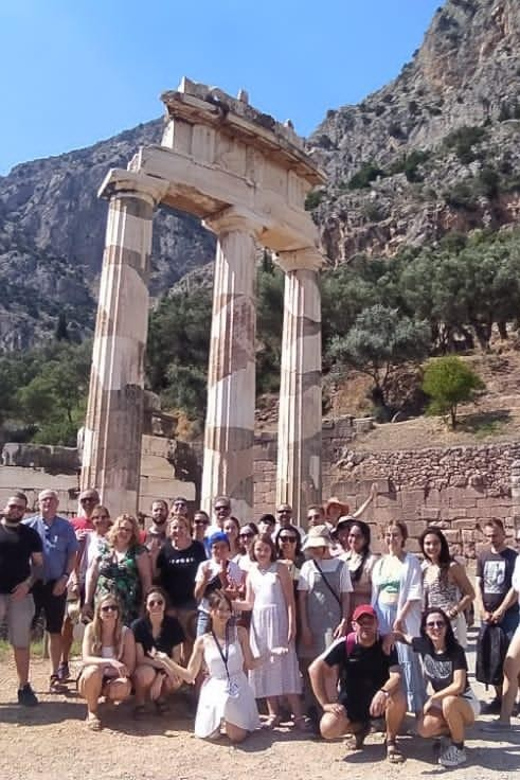 From Athens: Delphi Day Trip & Arachova Village Stop - Walking through the Delphi Archaeological Site