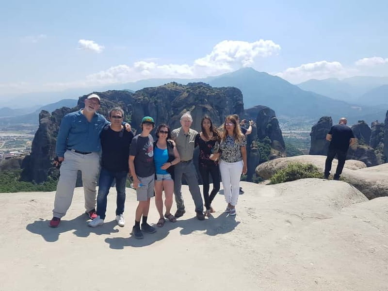 From Athens: Meteora Caves & Monasteries Day Trip by Train - The Paleofarsalos transfer by Hellenic Train bus