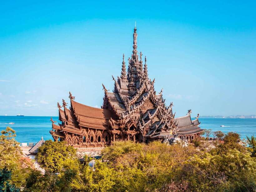 From Bangkok: Pattaya Koh Larn & Sanctuary of Truth Day Trip - Speedboat to Koh Larn and the beach break