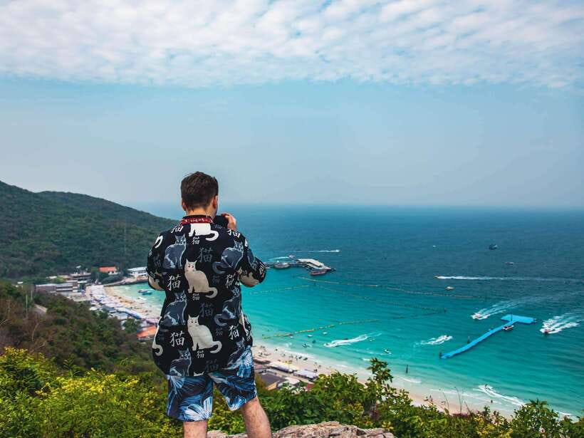 From Bangkok: Pattaya Koh Larn & Sanctuary of Truth Day Trip - Pattaya Viewpoint gives the day a final look