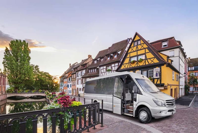 From Basel: day trip to Colmar, Hohkönigsburg, Ribeauvillé - Starting beside the Tinguely Fountain