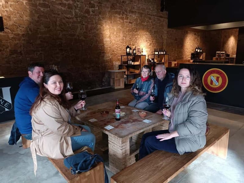 From Bilbao: La Rioja Wineries Day Trip with Wine Tastings - Lunch and free time in Laguardia