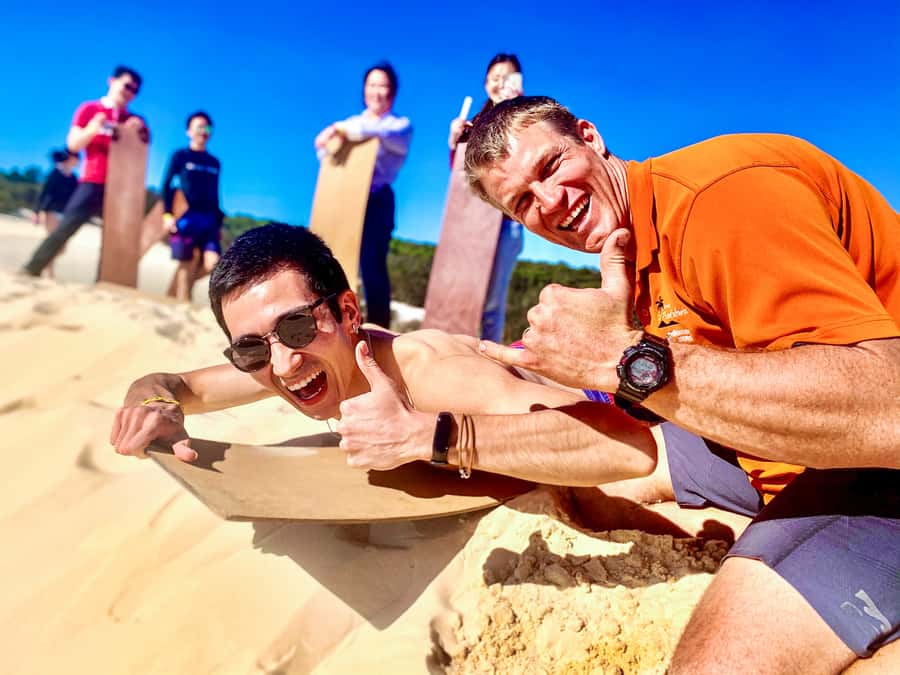 From Brisbane: Moreton Island Full-Day Trip - A busy schedule with friendly support