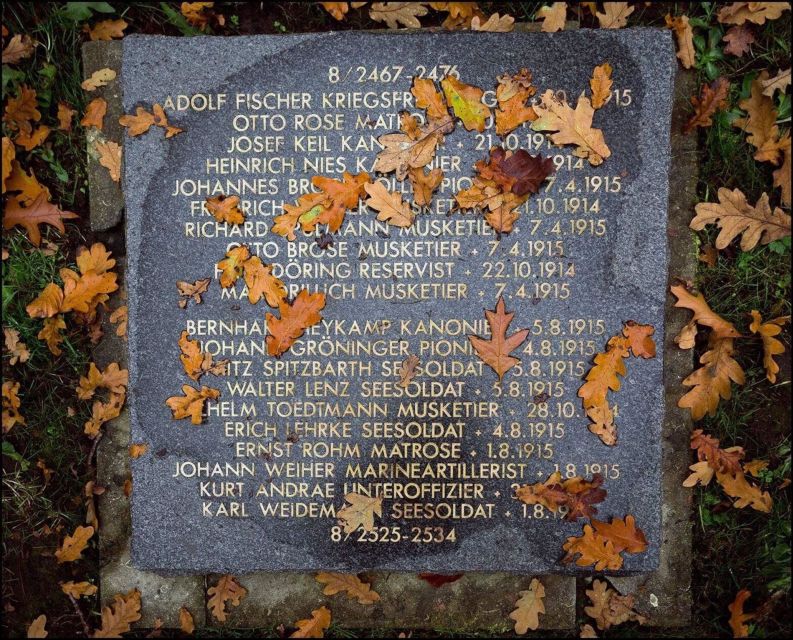 From Brussels: Flanders Fields Remembrance Full-Day Trip - Essex Farm and John McCrae’s poem