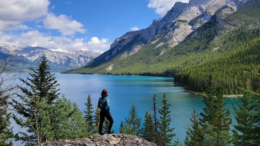 From Calgary/Canmore: Banff National Park Premium Day Trip - Bow Falls adds a burst of power