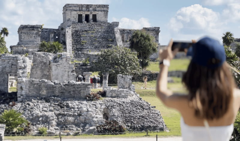 From Cancun: Day Trip to Tulum, Cenote & Playa del Carmen - What to pack for the heat and water stop