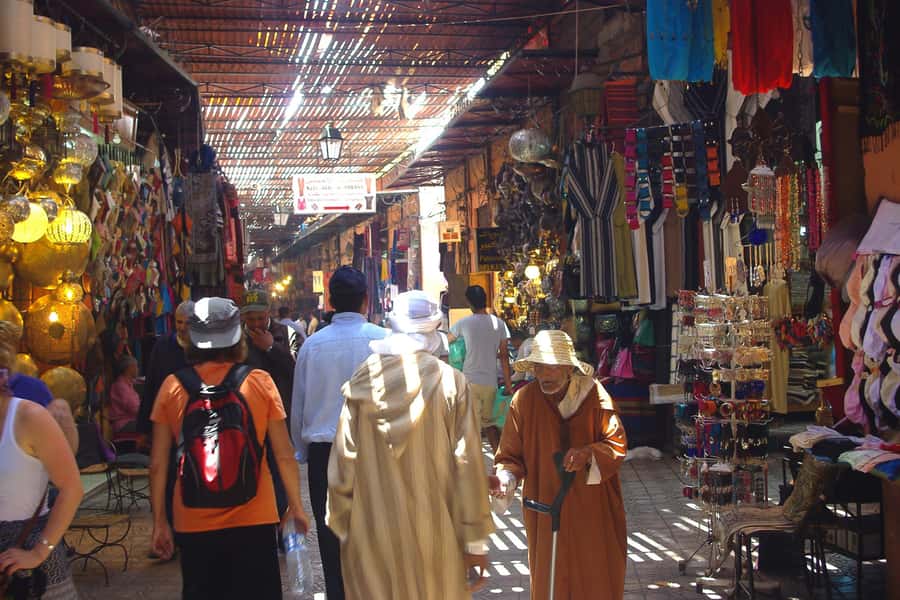 From Casablanca: Marrakech Guided Day Trip with Camel Ride - Djemaa el-Fna: a quick look at Marrakech’s public stage