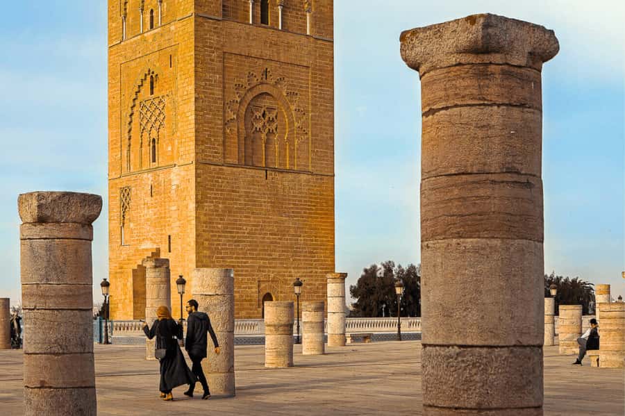 From Casablanca: Rabat Imperial City Day Trip - Marina Sale for food, coffee, and a pause