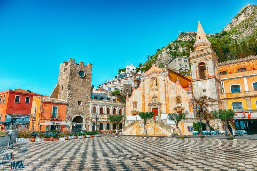From Catania: Day Trip to Mount Etna and Taormina - Transport, group size, and timing