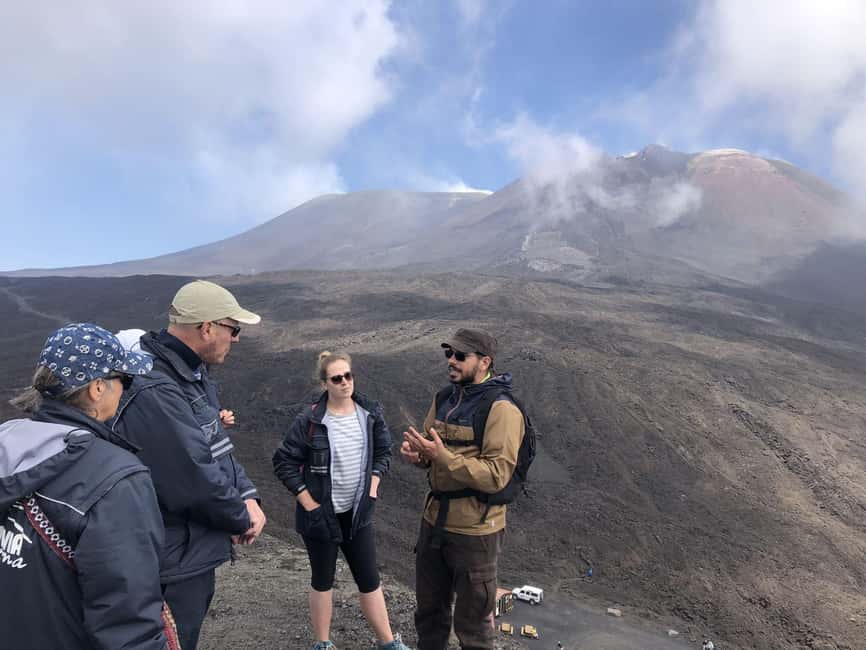 From Cefalù: Day Trip to Mount Etna and Taormina - Walking across Mount Etna at 2,000 meters