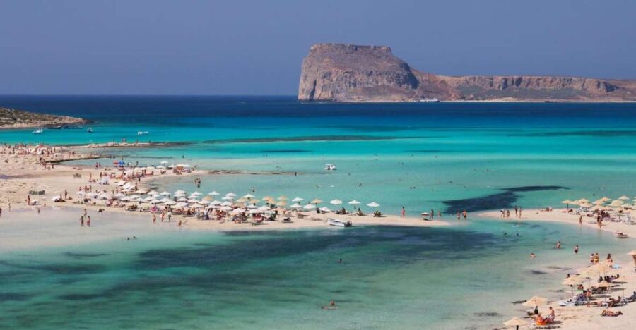 From Chania: Balos & Gramvousa Day Trip without Boat Ticket - Balos Lagoon and the difficult landing