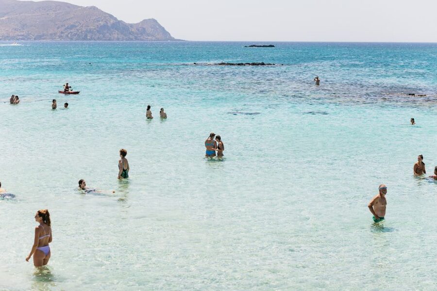 From Chania: Day Trip to Elafonisi Island Pink Sand Beach - Topolia Gorge brings scenery before the beach