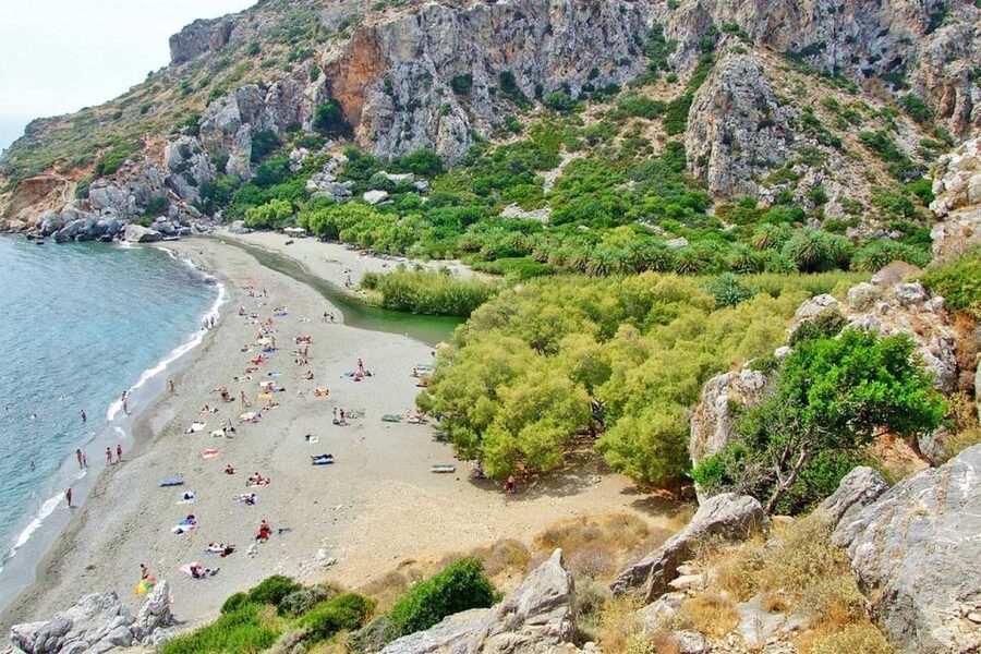 From Chania: Day Trip to Preveli Beach & Damnoni Beach - Damnoni Beach and the Boat to Preveli