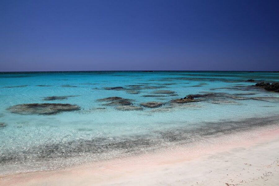 From Chania: Elafonisi Pink Sand Beach Day Trip w/ Elos Stop - Reaching the beach takes a little effort