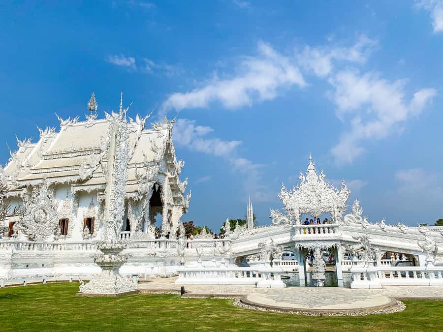 From Chiang Mai: White Temple & Golden Triangle Day Trip - Wat Rong Khun, Chiang Rai’s unforgettable White Temple