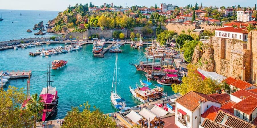 From city of Side: Antalya Old City and Waterfall Day Trip - Kurşunlu Waterfall: beautiful, but keep expectations sensible