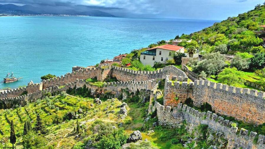 From city of Side: Guided Day Trip to Alanya City - The First Hours: Pickup and the Ride from Side