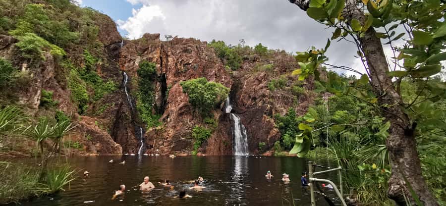 From Darwin: Litchfield National Park Small-Group Day Trip - Berry Springs: warm water on the way back