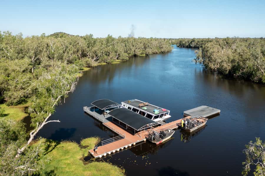 From Darwin: Top End Helicopter Ride & BBQ Cruise Day Trip - How the guides shape the day