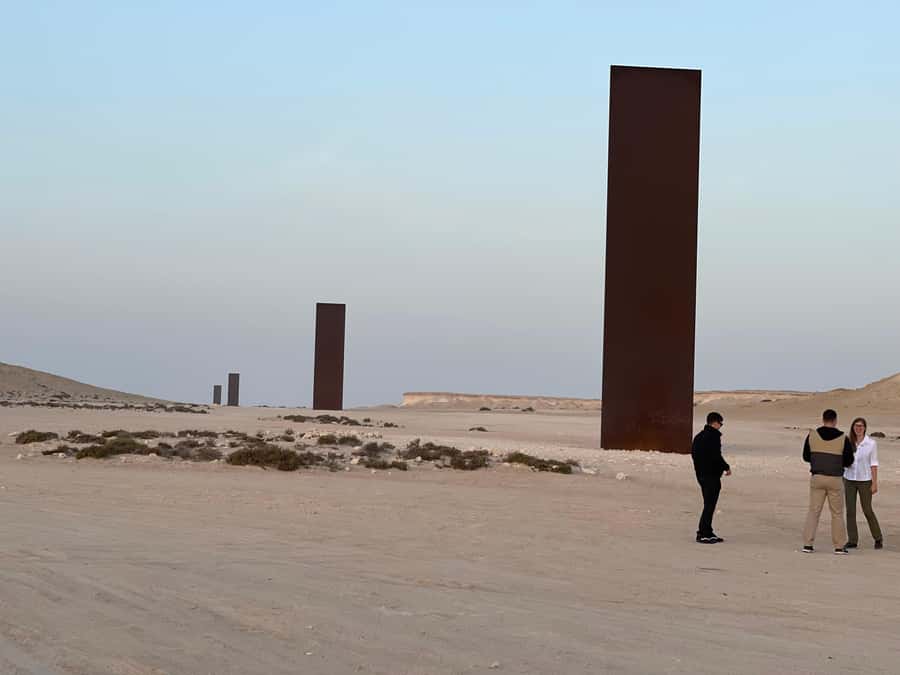 From Doha: Day Trip to North And West Qatar With Pickup - The Zekreet desert and its strange rock formations