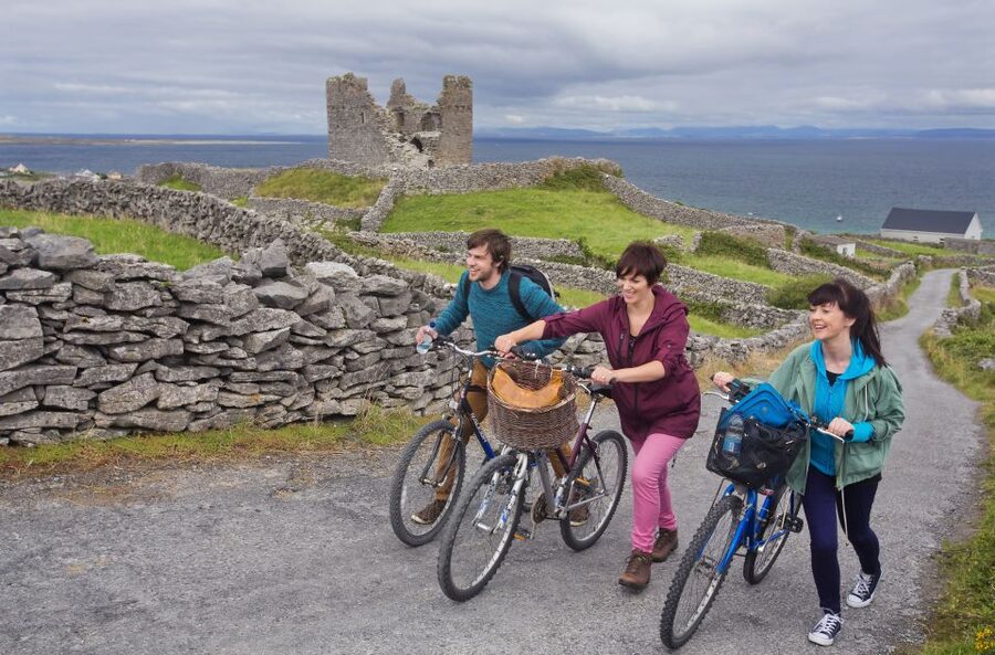 From Doolin: Day Trip to Inisheer with Bike or Bus Tour - The mini bus and tractor alternative