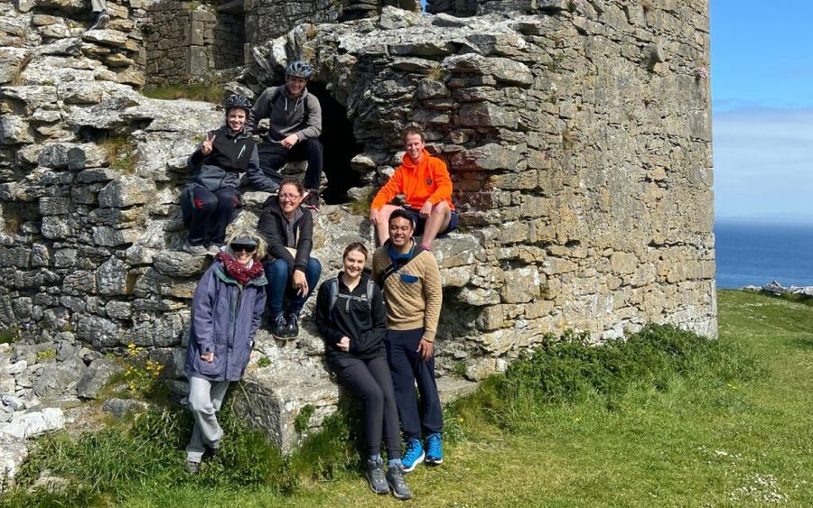 From Doolin: Day Trip to Inisheer with Bike or Bus Tour - The 25-minute ferry across Galway Bay