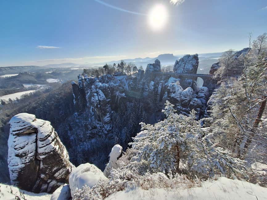 From Dresden: Bastei Bridge & Bohemian Switzerland Day Trip - Pravčická Gate and the forest route