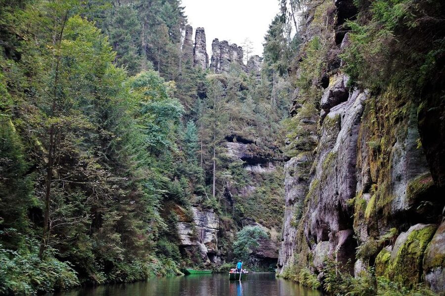 From Dresden: Bohemian & Saxon Switzerland Day Trip - Edmund’s Gorge and the Kamenice boat ride