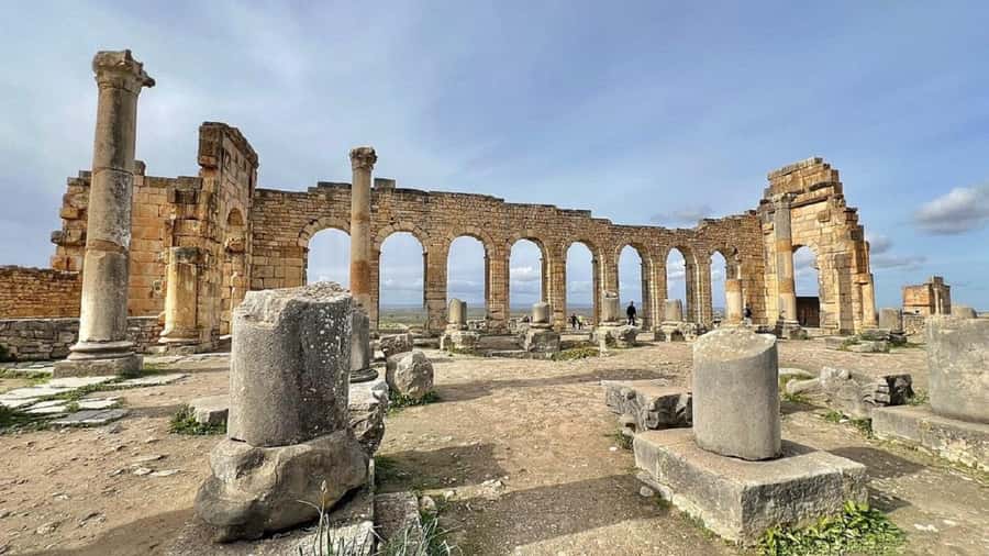 From Fes Day Trip to Meknes,Volubilis,Moulay Idriss Zerhoun - Walking through 2,000 years at Volubilis