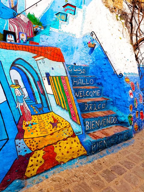From Fez : Memorable Day Trip to Chefchaouen the Blue City - Shopping, lunch, and the clock