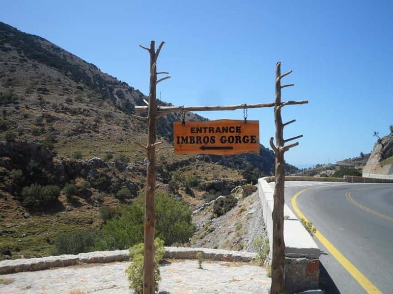 From Georgioupoli: Easy Hiking Day-Trip to Imbros Gorge - Pickup from Georgioupoli, Kavros, and Dramia