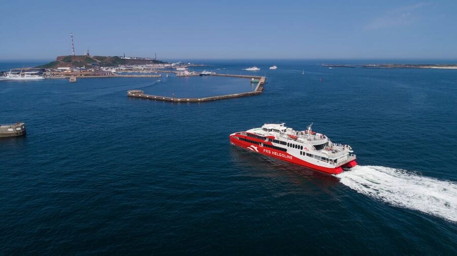 From Hamburg, Brunsbüttel or Cuxhaven: Day Trip to Helgoland - The catamaran ride down the Elbe and across the North Sea