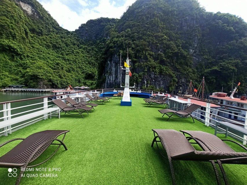 From Hanoi: Halong Bay 1 Day Trip Visit Cave, Island, Kayak - Titop Island: climb or stay by the beach