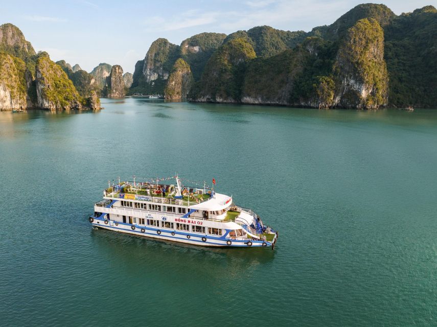From Hanoi: Halong Bay 1 Day Trip Visit Cave, Island, Kayak - Sunset snacks and the cruise back to Tuan Chau