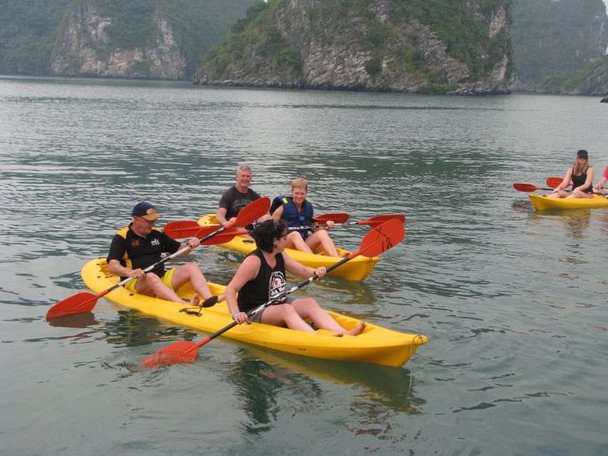 From Hanoi: Halong day trip, Route 2, 6hours, Small group - Titop Island: swimming, sun, and a panoramic climb