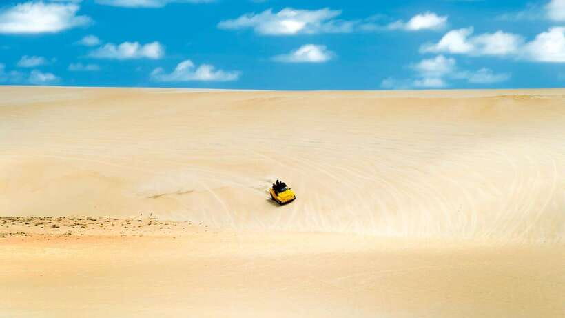 From HCM: Mui Ne Day Trip with Fairy Stream and Sand Dunes - White Sand Dunes and the best part of the day