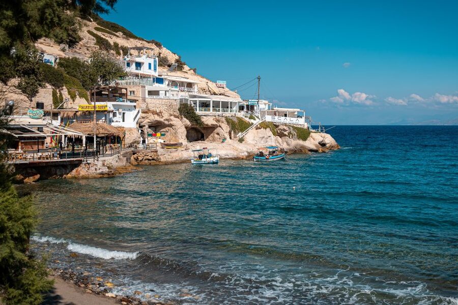 From Heraklion: Day Trip to Matala Hippie Beach and Caves - The morning pickup and coach ride