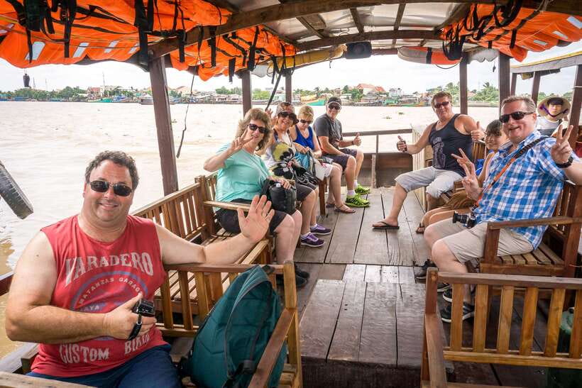 From Ho Chi Minh: Mekong Delta Small Group Day Trip - The rowing sampan through narrow canals