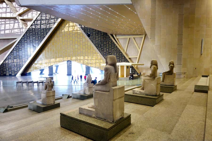 From Hurghada: Grand Egyptian Museum Pyramids Cairo Day Trip - Two hours inside the Grand Egyptian Museum
