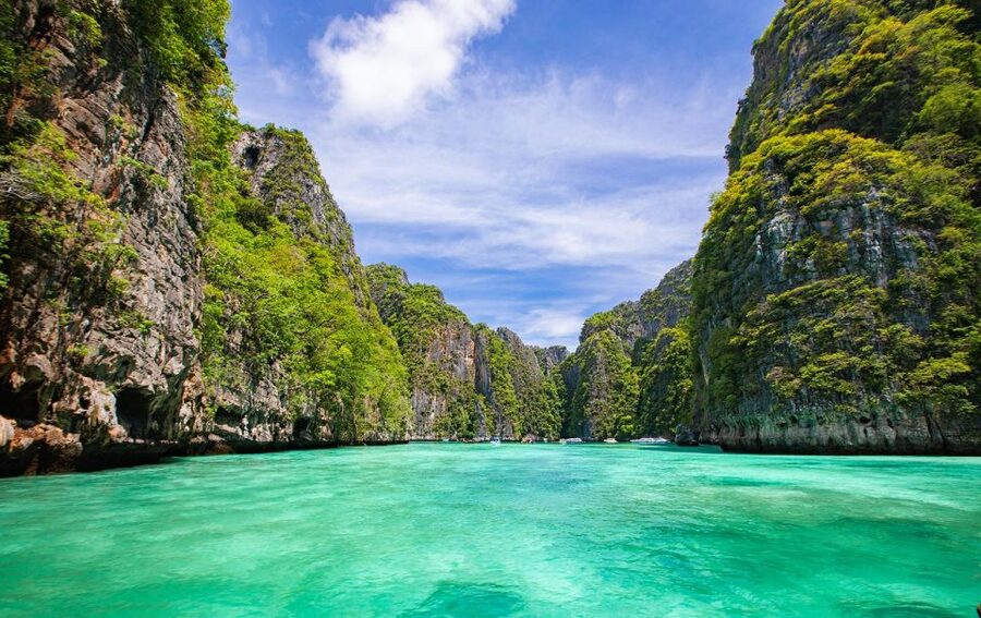 From Khao Lak: Phi Phi, Maya Bay, and Khai Islands Day Trip - Maya Bay after the movie fame