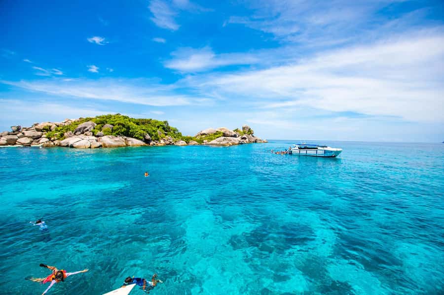 From Khao Lak: Similan Islands Day Trip by Luxury Catamaran - Koh Miang and Princess Bay