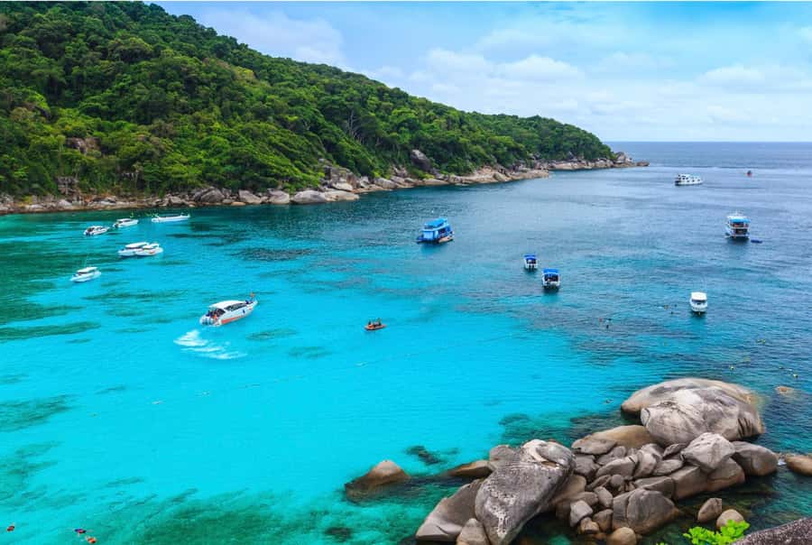 From Khao Lak: Similan Islands Day Trip with Snorkeling - The 90-minute ride to the Similan Islands