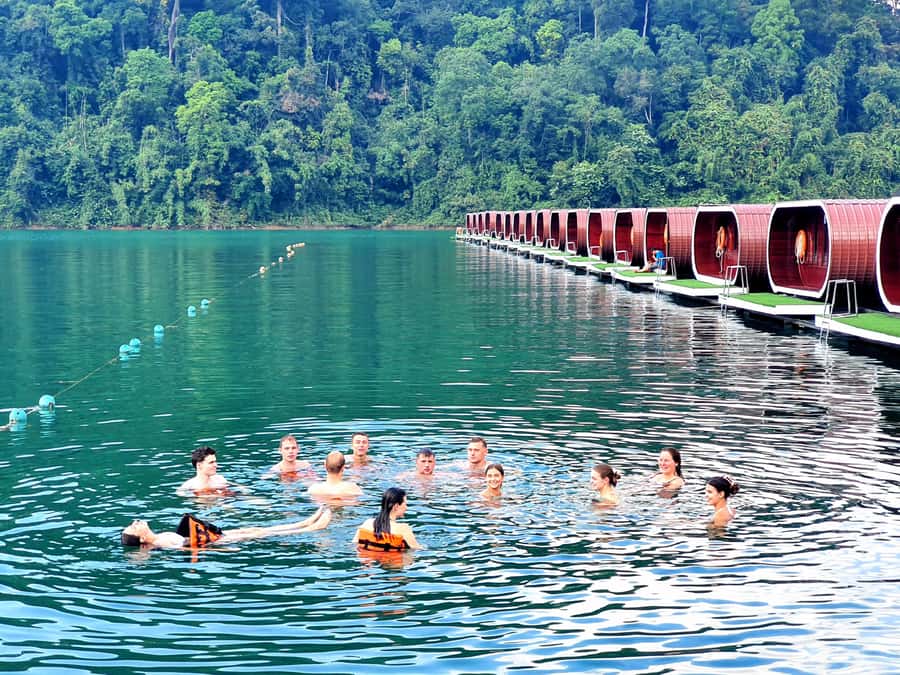 From Krabi: Cheow Lan Lake Day Trip with Lunch at Rafthouse - Hiking through rainforest and entering Diamond Cave