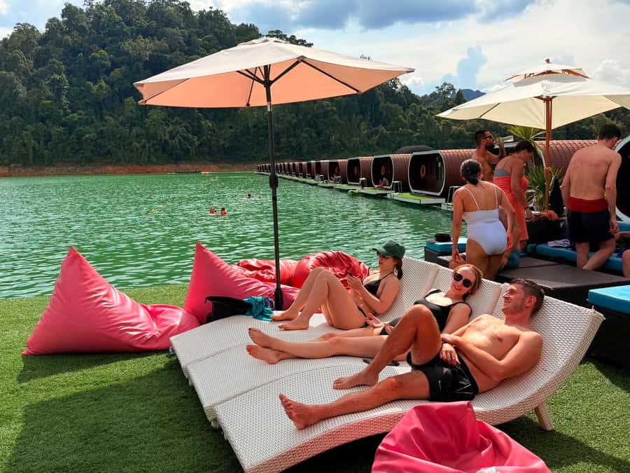 From Krabi: Cheow Lan Lake Day Trip with Lunch at Rafthouse - The early pickup and two-hour van ride