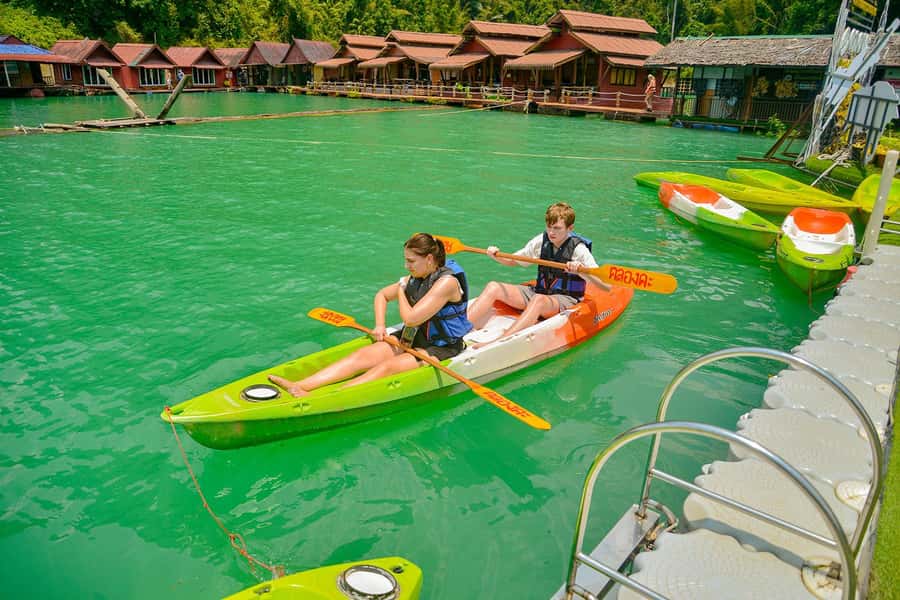 From Krabi: Khao Sok Cheow Lan Lake Day Trip - Walking through Khao Sok National Park