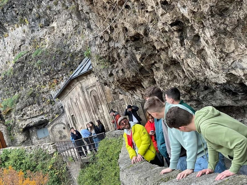 From Kutaisi: Chiatura Day Trip with Katskhi Pillar and More - Mghvimevi Cave Monastery: a calm change of pace