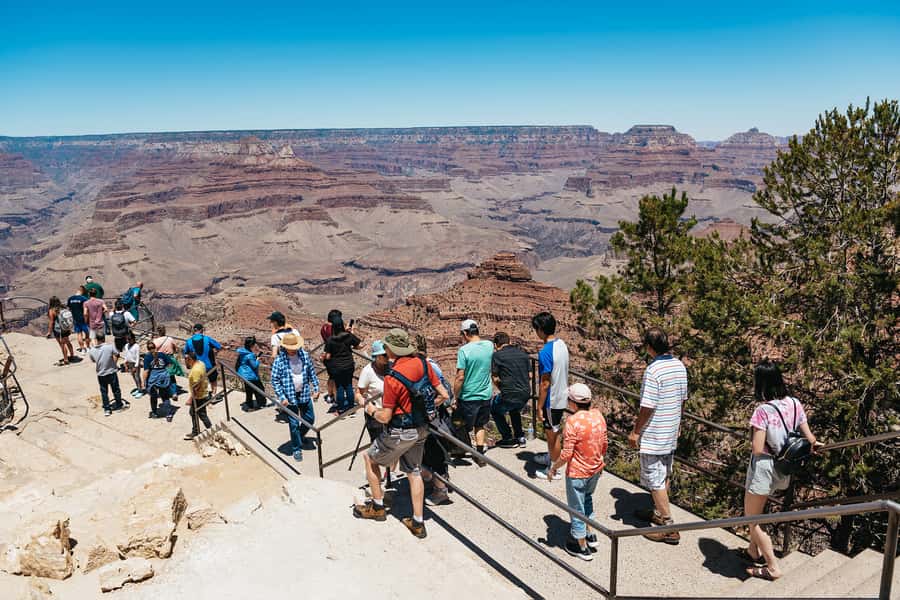 From Las Vegas: Grand Canyon South Rim Day Trip - Route 66 adds character to the bus ride